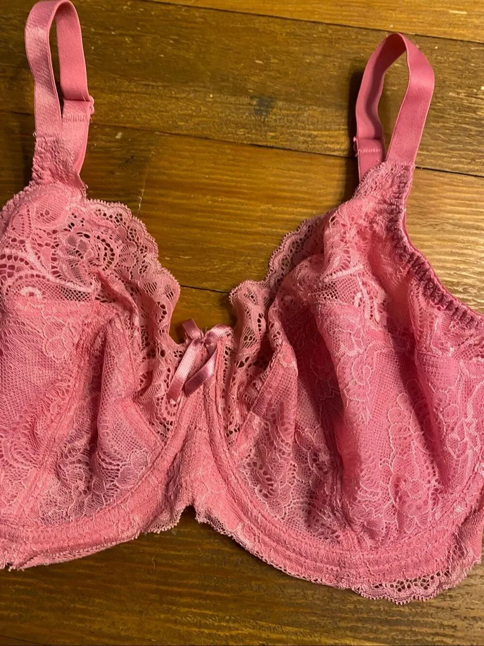 Panache 30I pink lace Andorra Wired Full Cup Bra lingerie